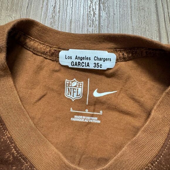 Los Angeles Chargers Nike Salute To Service 2023 Garcia 35c Team Player Shirt L - Picture 3 of 7